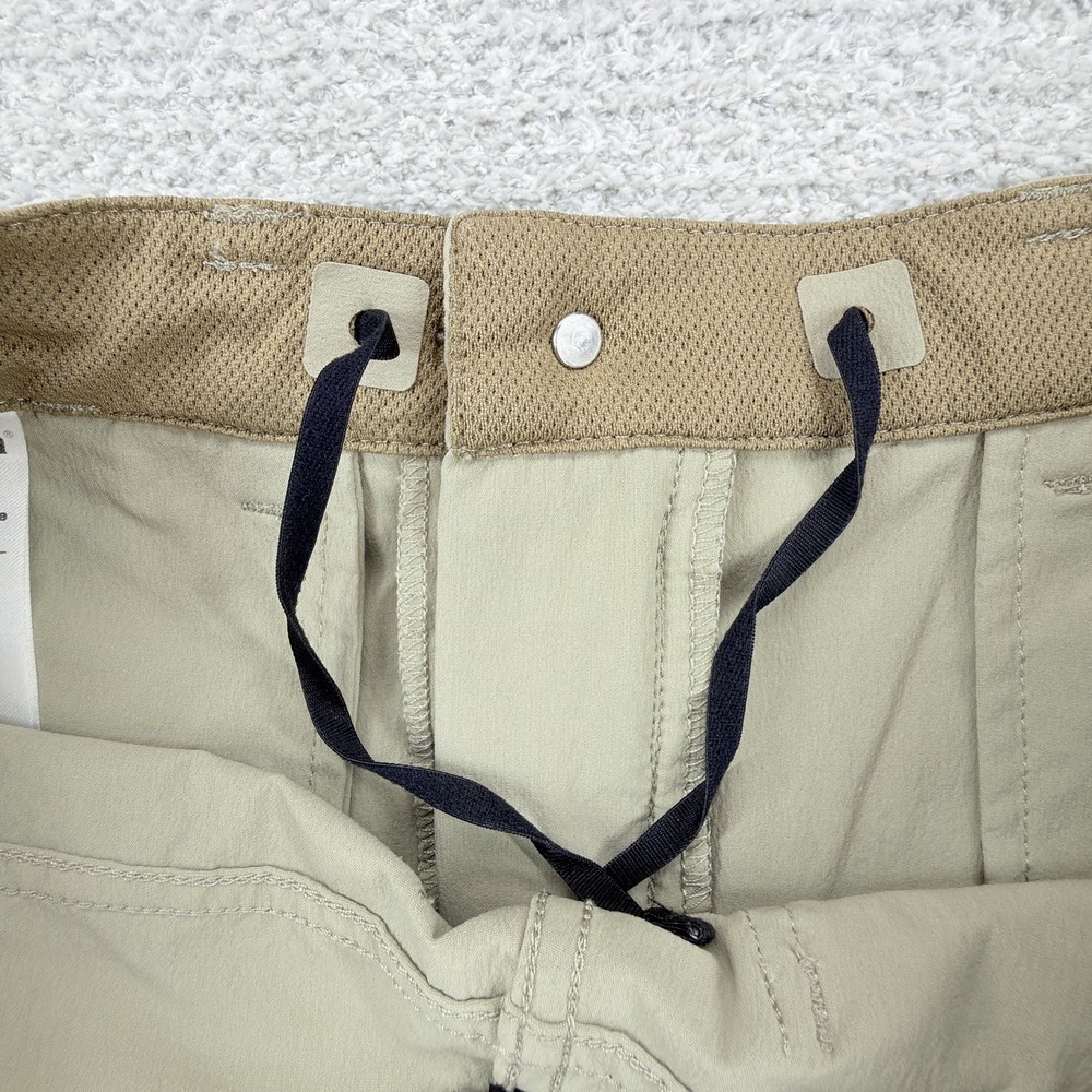 Patagonia Skyline Traveler Shorts Women Size 6 Beige Nylon Hiking DWR Stretch - Picture 4 of 10